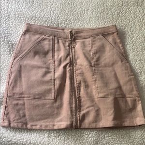 Mauve Mini Skirt